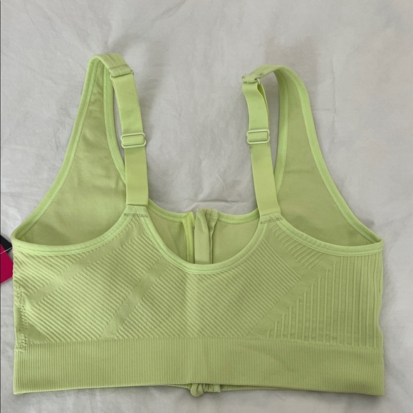 Ryka Neon Yellow Sports Bra - Picture 2 of 3